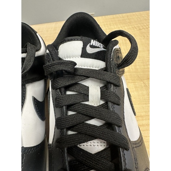 Size 8 - Nike Dunk Low Black White Mens 8 - Picture 5 of 13
